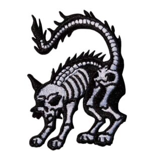 Xray Cat Mini Patch White