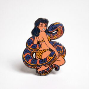 Snake Charmer Pin
