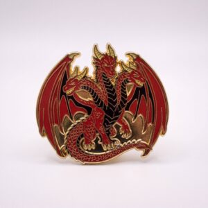 Red Hydra Pin