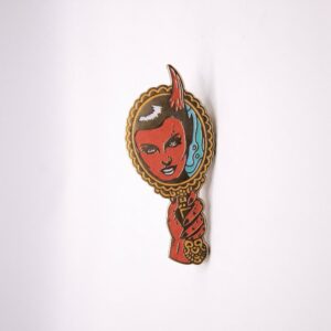 Devil In The Mirror Pin
