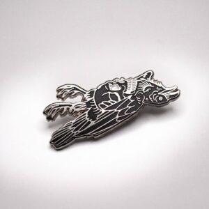 Dead Crow Pin