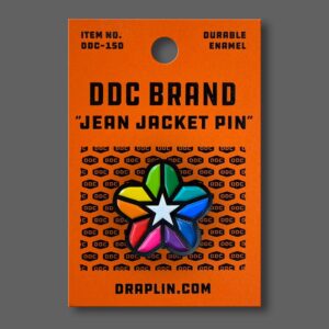 More Color Spectrum Star Pin