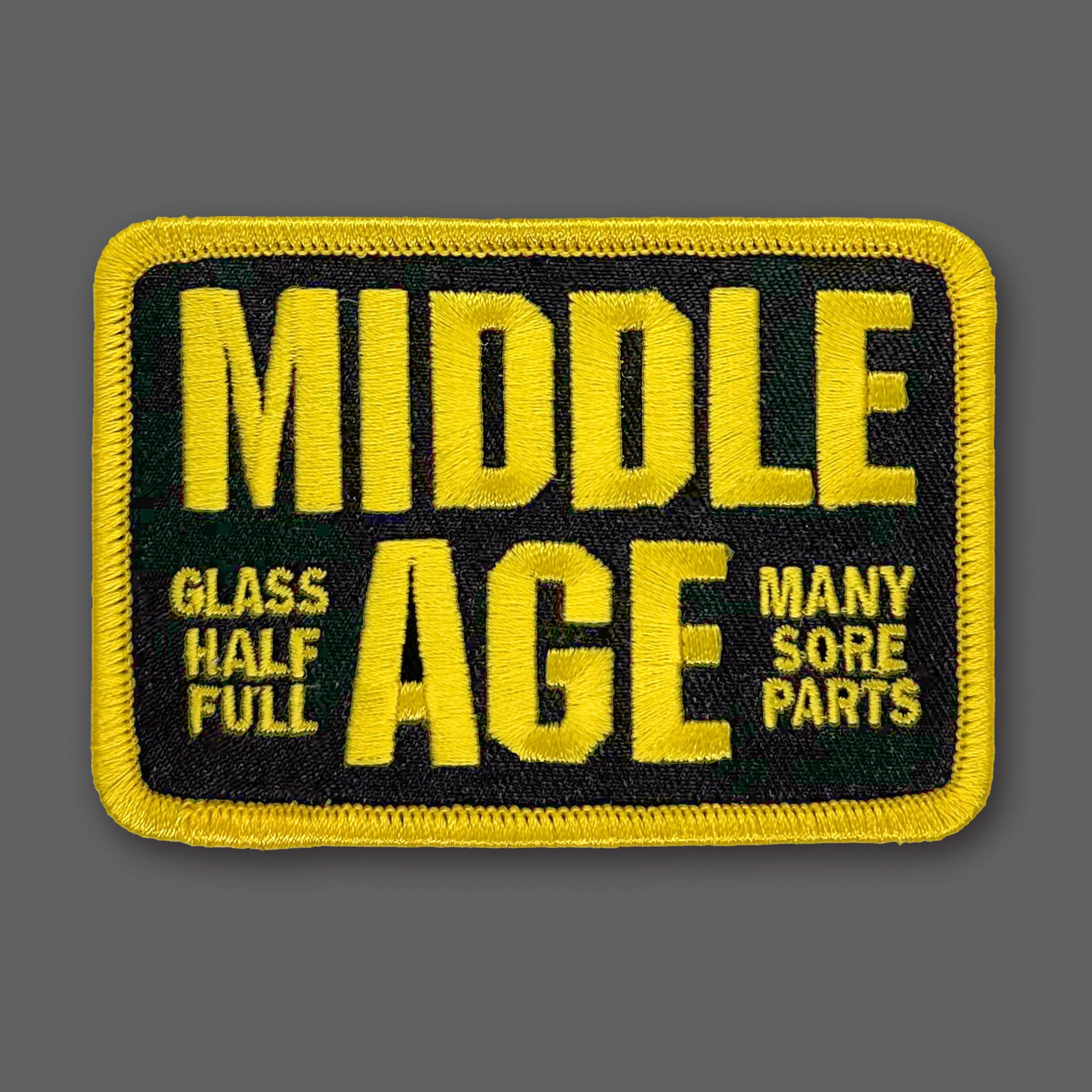 Middle Age Black/Yellow Patch