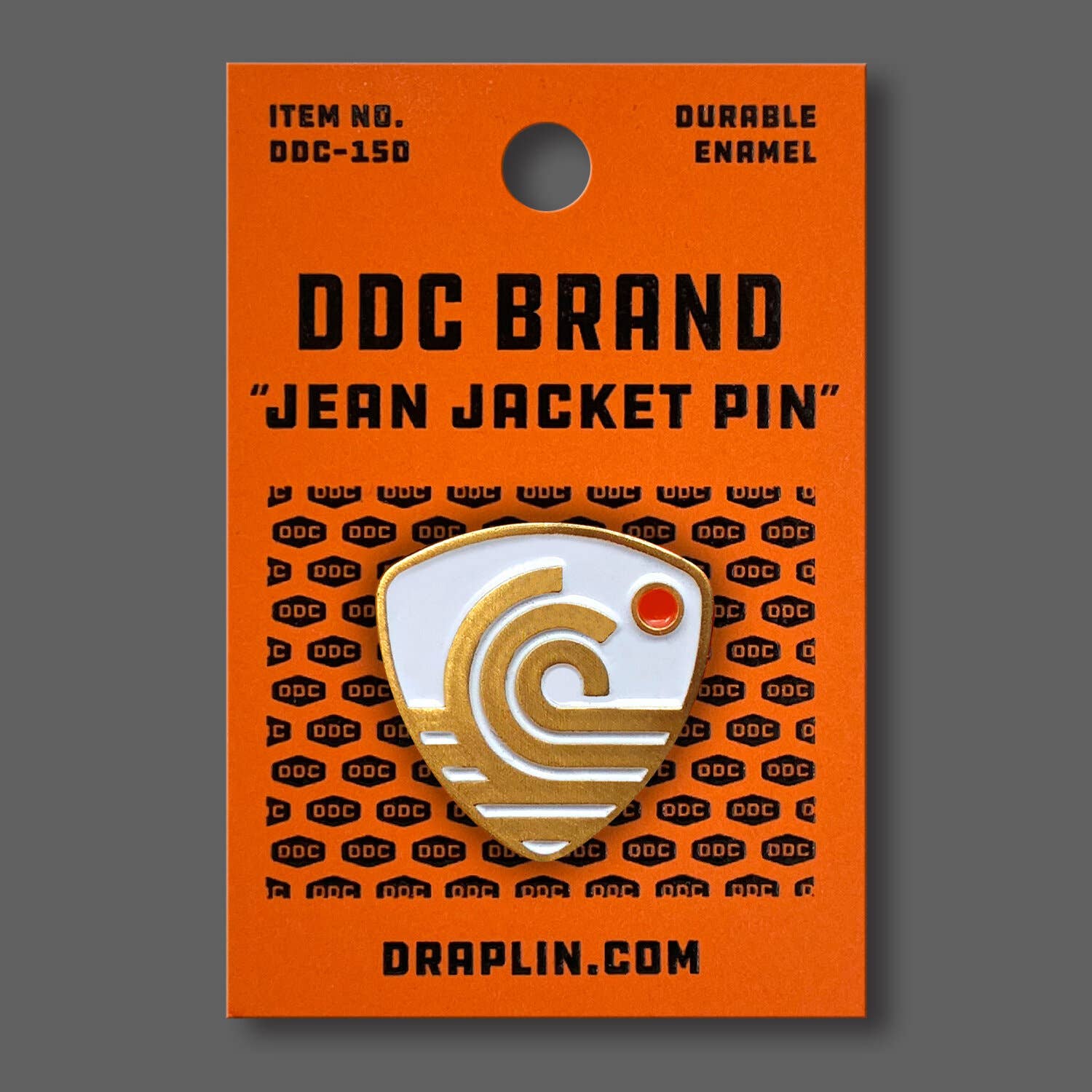 Oceanics Gold Wave Pin