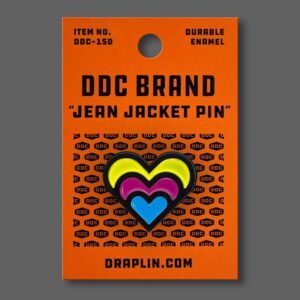 Expanding Heart - CMYK Pin