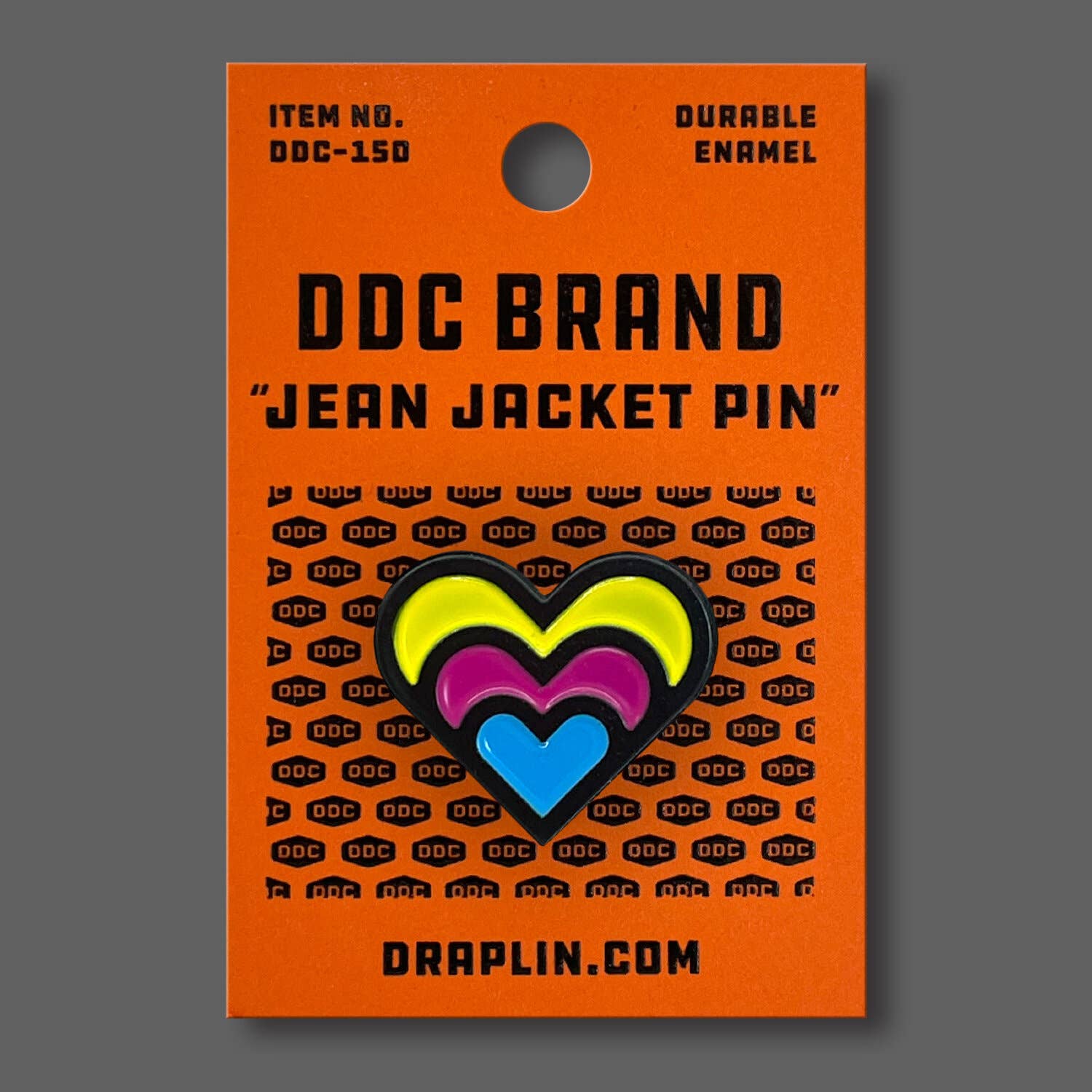 Expanding Heart - CMYK Pin