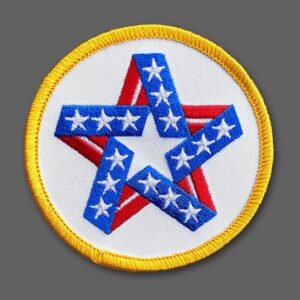 Patriotic Star Patch