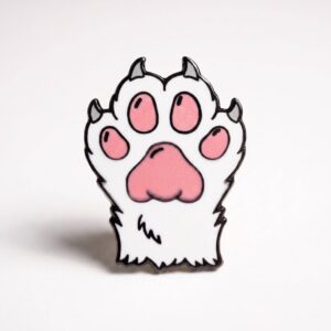 Kitten Paw Pin