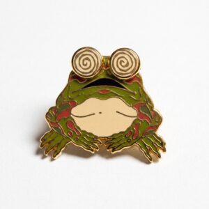 Hypnosis Frog Pin