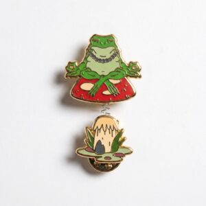 Bliss Frog Pin