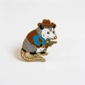 Possum Sheriff Pin
