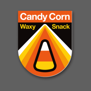 Candy Corn Sticker