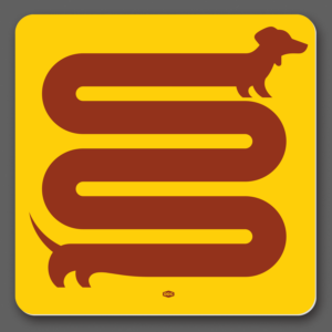Longdog Gary Sticker