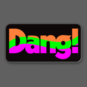 Dang! Sticker