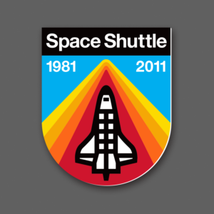 Space Shuttle Sticker