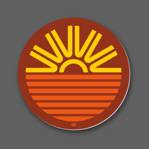 Sunrise or Sunset Sticker