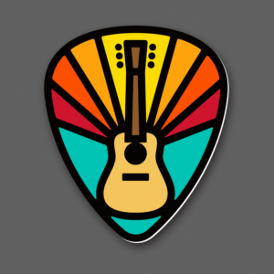 Gratifying Guitar Sticker